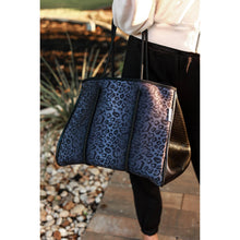 Load image into Gallery viewer, Ready To Ship | The Marissa - Black Leopard Neoprene Tote