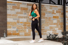 Load image into Gallery viewer, Ready to Ship | BLACK FULL-LENGTH Leggings with POCKET - Luxe Leggings by Julia Rose®