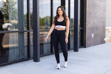 Load image into Gallery viewer, Ready to Ship | The Stephanie - Crossover BLACK Pocket Full Length Leggings Round 5 - Luxe Leggings by Julia Rose®