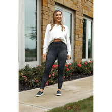 Load image into Gallery viewer, PreOrder | Black Leopard Luxe Leggings