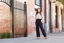 Load image into Gallery viewer, Ready to Ship | The Serena - Black Luxe Loungers with Pockets