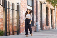 Load image into Gallery viewer, Ready to Ship | The Serena - Black Luxe Loungers with Pockets