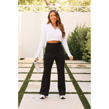 Load image into Gallery viewer, Ready to Ship | The Deluxe Paige Fold-over, Tummy Control - Yoga Leggings Round 3 - Luxe Leggings by Julia Rose®