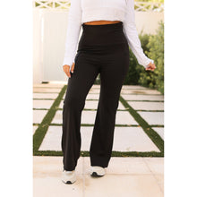 Load image into Gallery viewer, Ready to Ship | The Deluxe Paige Fold-over, Tummy Control - Yoga Leggings Round 3 - Luxe Leggings by Julia Rose®
