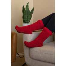 Load image into Gallery viewer, Ready to Ship | The Reign - Solid Fuzzy Socks