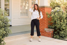 Load image into Gallery viewer, Preorder | The Gabriella -Black High Waisted Gaucho Pants - Round 4