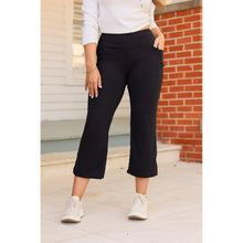 Load image into Gallery viewer, Ready to Ship | The Gabriella -Black High Waisted Gaucho Pants - Luxe Leggings by Julia Rose®