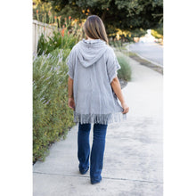 Load image into Gallery viewer, Ready to Ship | The Alyssa Light Gray One Size Poncho