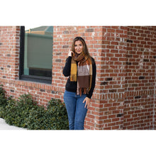 Load image into Gallery viewer, Ready to Ship | Colorful Plaid Knit Scarf Collection