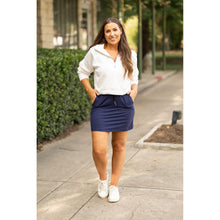 Load image into Gallery viewer, Ready to Ship | The Naomi NAVY Jogger Skirt