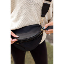 Load image into Gallery viewer, Women's sling bag with zipper closure and adjustable strap