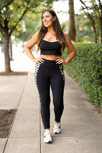 Load image into Gallery viewer, Ready to Ship | The Gianna - Leopard Panel Leggings