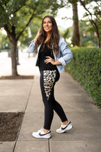 Load image into Gallery viewer, Ready to Ship | The Gianna - Leopard Panel Leggings