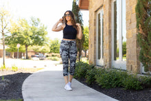 Load image into Gallery viewer, Ready to Ship | Ace Camo CAPRI Leggings - - Luxe Leggings by Julia Rose®