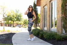 Load image into Gallery viewer, Ready to Ship | Ace Camo CAPRI Leggings - - Luxe Leggings by Julia Rose®