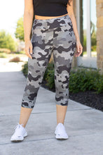 Load image into Gallery viewer, Ready to Ship | Ace Camo CAPRI Leggings - - Luxe Leggings by Julia Rose®