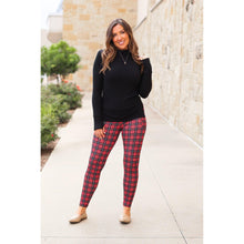 Load image into Gallery viewer, Ready to Ship | The Holly Plaid Leggings ROUND 1