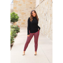 Load image into Gallery viewer, Ready to Ship | The Holly Plaid Leggings ROUND 1