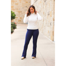 Load image into Gallery viewer, Ready to Ship | Navy FLARE Leggings with Pocket*