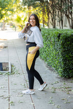 Load image into Gallery viewer, PreOrder | The Yasmine - Yellow Panel Full Length Leggings
