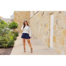 Load image into Gallery viewer, Ready to Ship | The Josie Navy Skort - Round 2