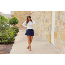 Load image into Gallery viewer, Ready to Ship | The Josie Navy Skort - Round 2