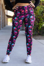 Load image into Gallery viewer, PreOrder | The Salem - Skull Leggings - Luxe Leggings by Julia Rose®