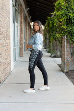Load image into Gallery viewer, PreOrder | The Sabrina - Snow Leopard Panel Leggings