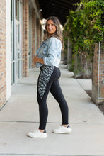 Load image into Gallery viewer, PreOrder | The Sabrina - Snow Leopard Panel Leggings