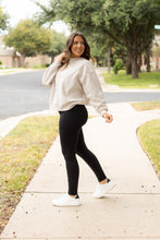 Load image into Gallery viewer, Ready to Ship | BLACK FULL-LENGTH Leggings with POCKET - Luxe Leggings by Julia Rose®