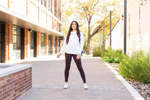 Load image into Gallery viewer, Ready to Ship | The Becca - BROWN Crossover Full Length Leggings with Pockets - Luxe Leggings by Julia Rose®