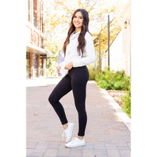 Load image into Gallery viewer, PreOrder | BLACK FULL-LENGTH Leggings with POCKET - Luxe Leggings by Julia Rose®