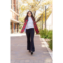 Load image into Gallery viewer, Ready to Ship | The Vanessa - 30 inch Black Bootcut Leggings R3