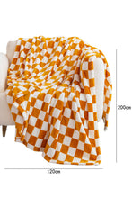 Load image into Gallery viewer, Checkered Throw Blanket