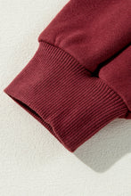 Load image into Gallery viewer, Colorblock Sleeve Drop Shoulder Sweatshirt
