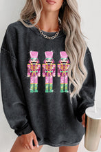 Load image into Gallery viewer, Bring the bling to Christmas while be warm and cozy with this sequined Christmas Nutcracker sweatshirt.