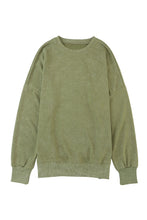 Load image into Gallery viewer, Green Oversized Sweatshirt