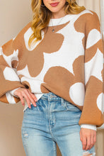 Load image into Gallery viewer, Floral Pattern Sweater