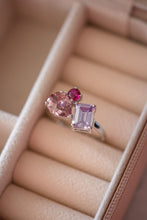Load image into Gallery viewer, Maci 3-Stone Sterling Silver Ring