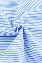 Load image into Gallery viewer, Stripe Shirred Cuff Shirt