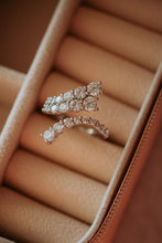 Load image into Gallery viewer, Capri Open Size Sterling Silver Ring