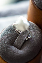 Load image into Gallery viewer, Millie Twist Natural Stone Open Size Ring