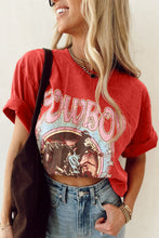 Load image into Gallery viewer, Red COWBOY Vintage Tee