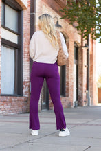 Load image into Gallery viewer, *Ready to Ship | The Reese Purple Flare Leggings - Luxe Leggings by Julia Rose®