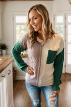 Load image into Gallery viewer, Aubreigh Cable Knit Sweater