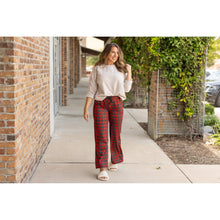Load image into Gallery viewer, Julia Rose Noelle Plaid Pajama Pants with pockets and drawstring waist
Buttery soft plaid pajama pants for women by Julia Rose”