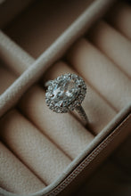 Load image into Gallery viewer, Eliza Oval Cut Sterling Silver Ring