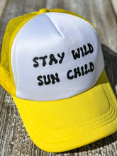 Load image into Gallery viewer, Value Foam Trucker Hat "Stay Wild Sun Child"