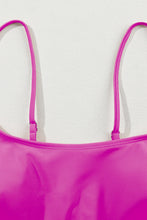 Load image into Gallery viewer, Striped Trim Two Piece Swimsuit