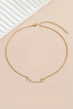 Load image into Gallery viewer, Gold Mama Necklace
